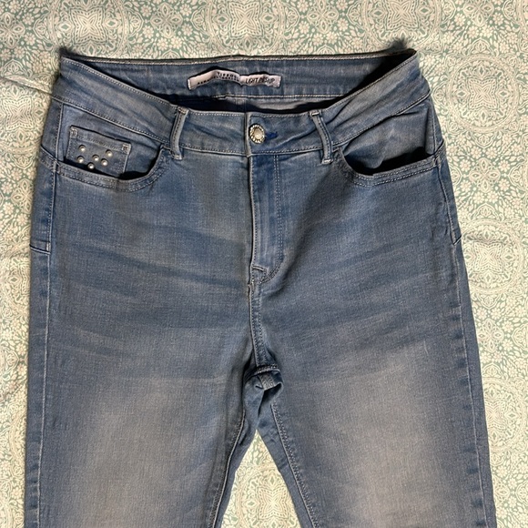 Tiffosi High Rise Blue Jeans - Push Up - Picture 2 of 7